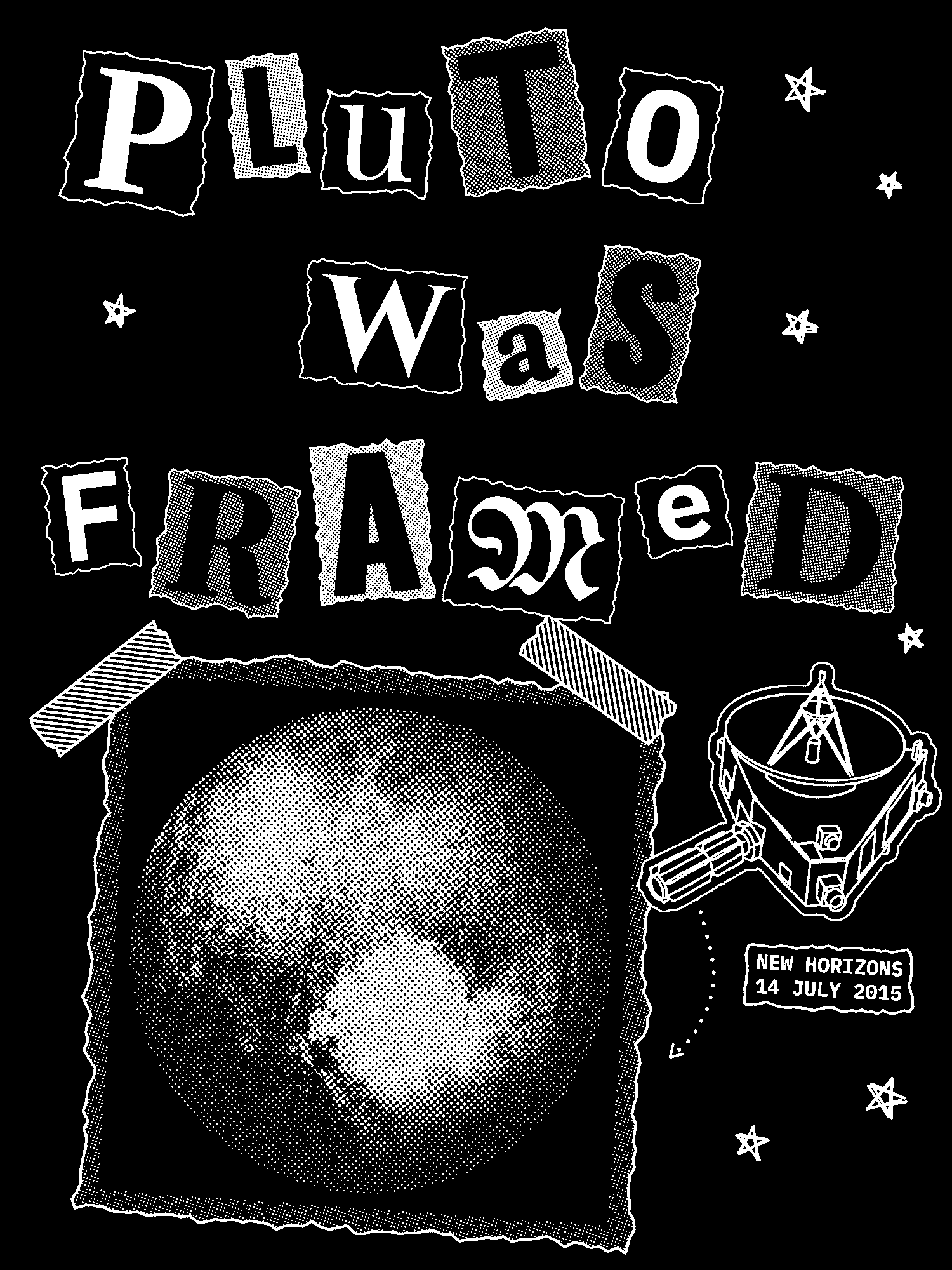 Pluto Was Framed print