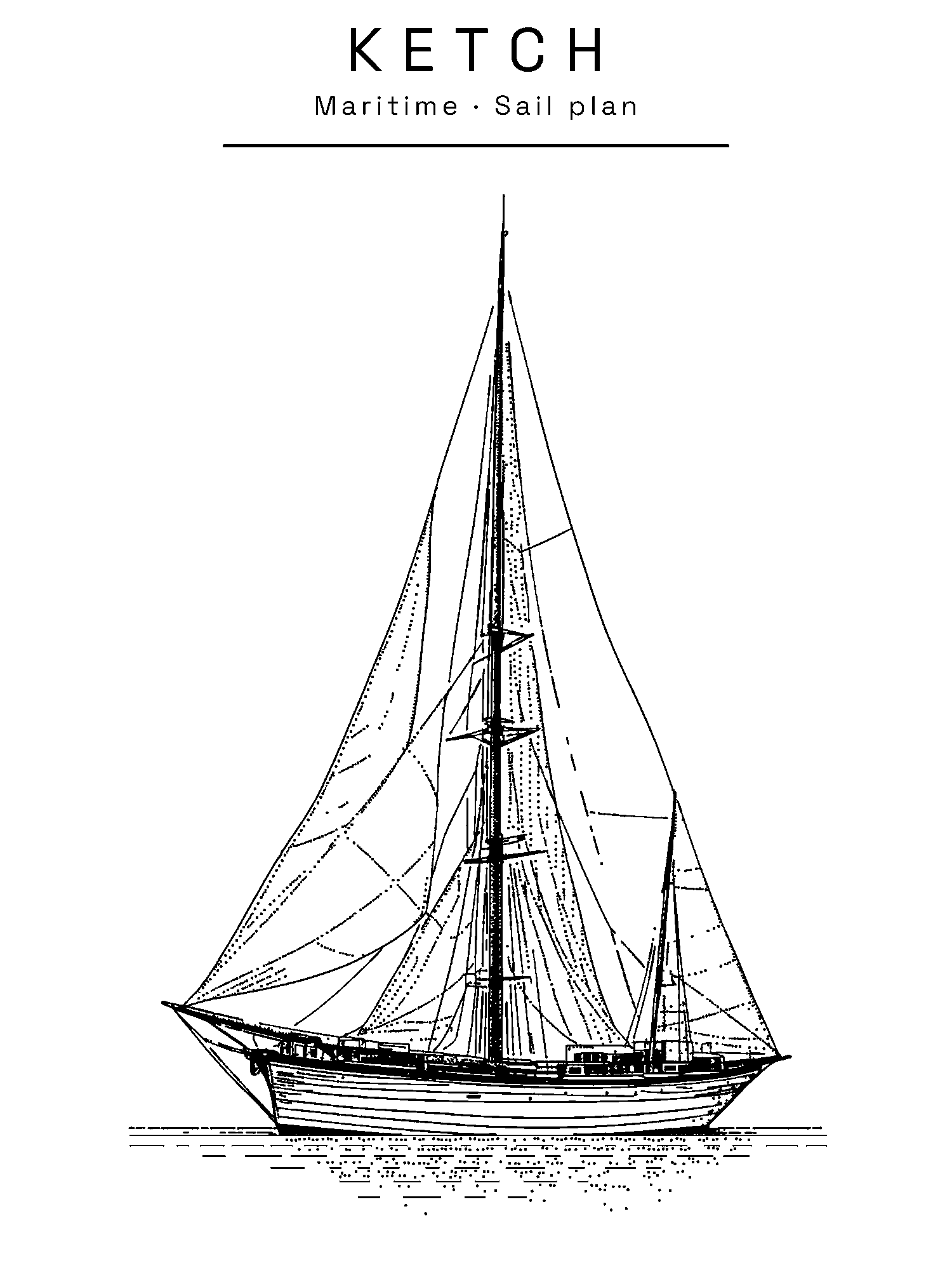 Ketch print