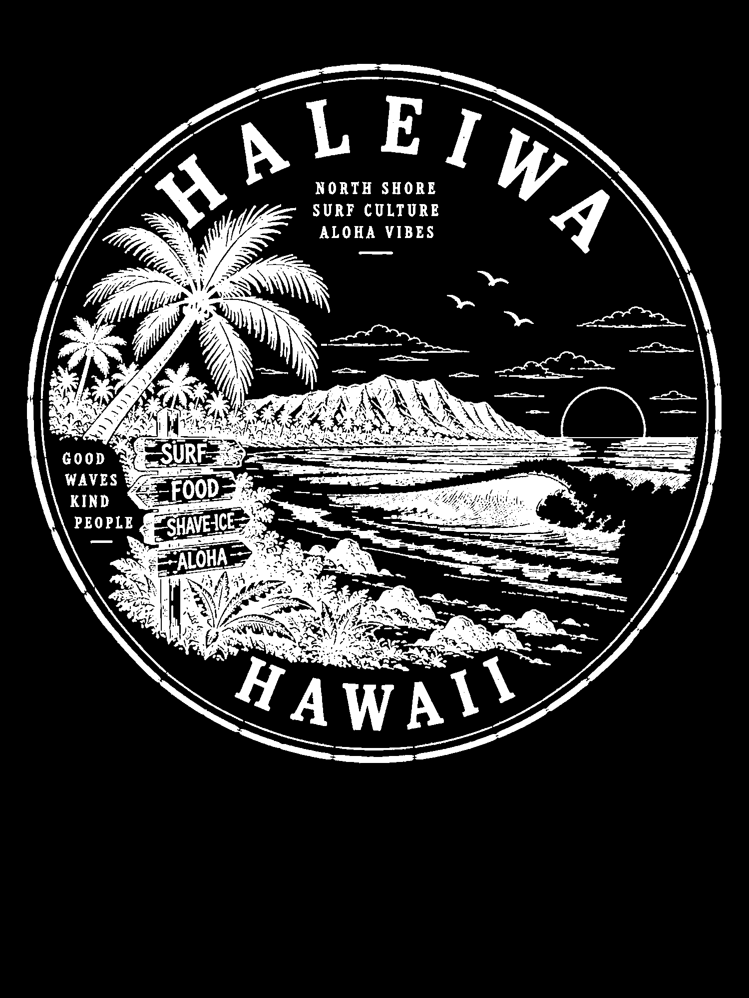 Haleiwa print