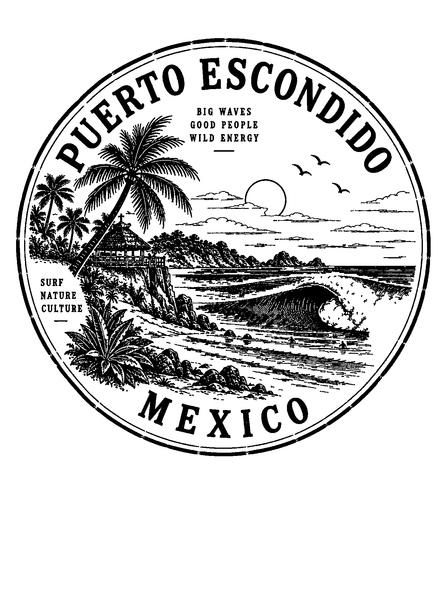 Puerto Escondido print
