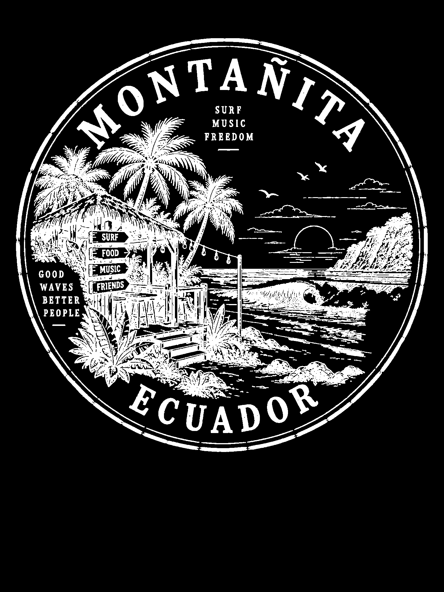 Montañita print