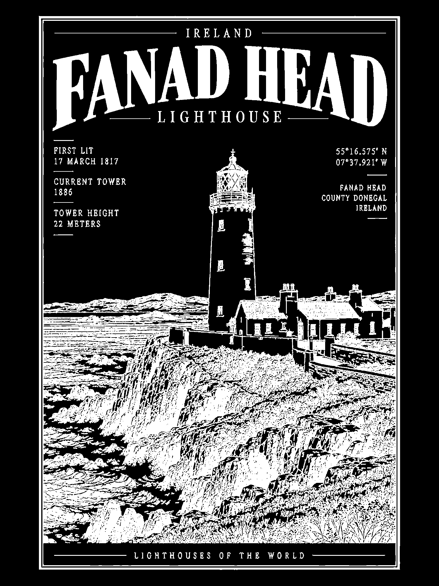 Fanad Head Lighthouse print