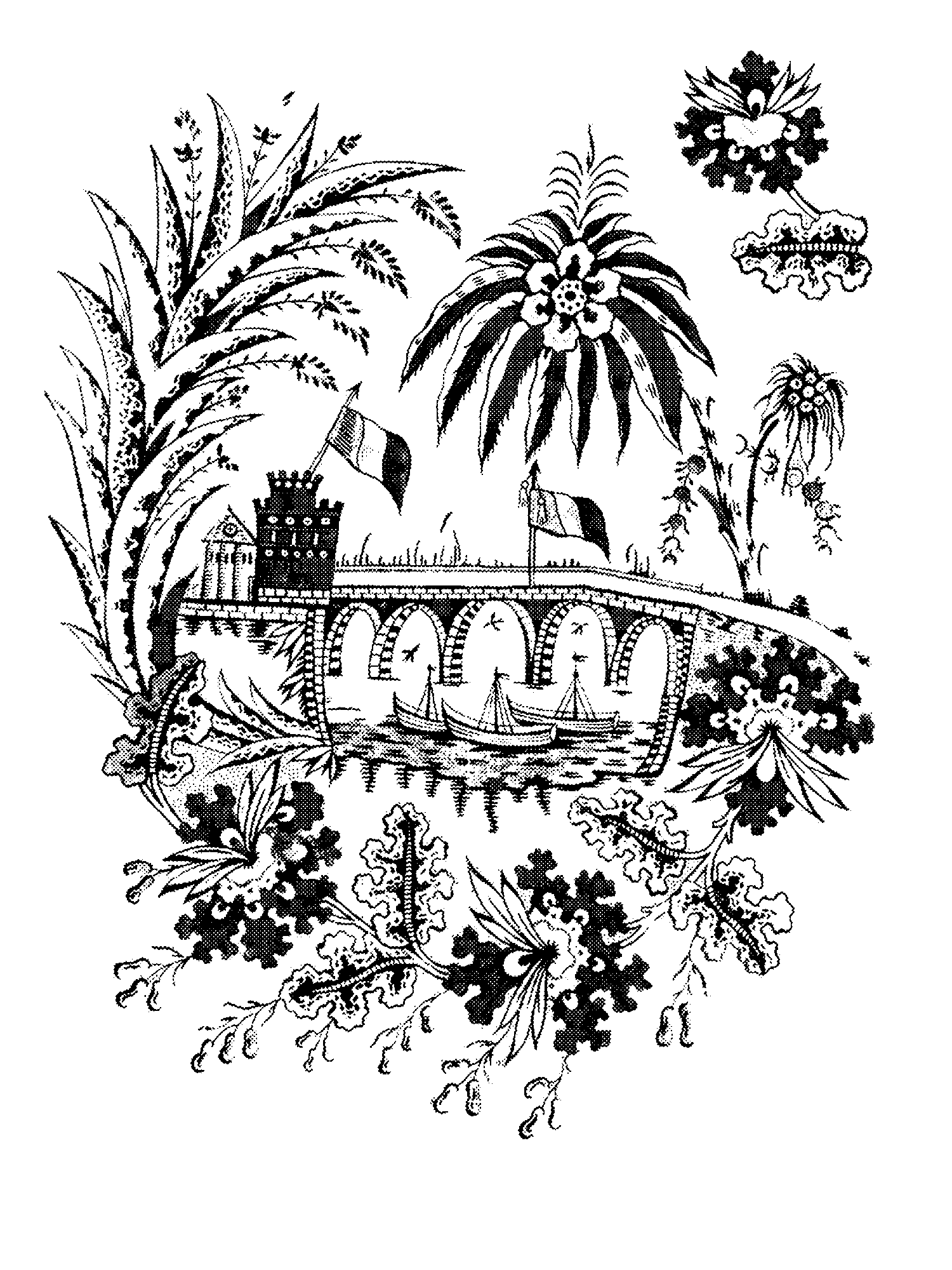 Proof of Design for a Printed Textile print