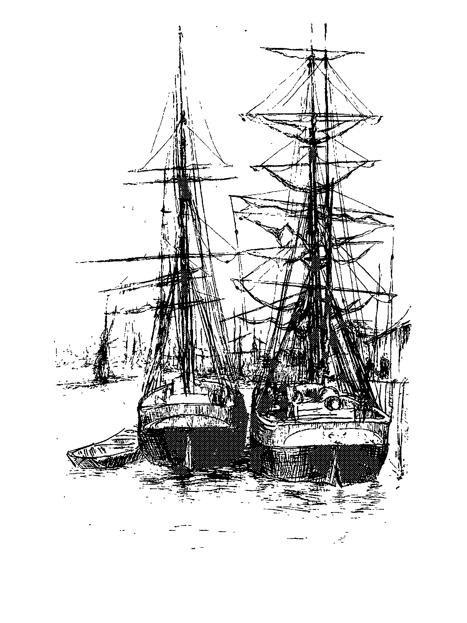 The Two Ships print